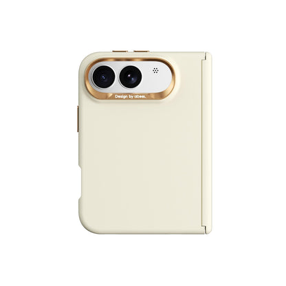 For iPhone Duo ABEEL Lightweight Zero Skin Feel Magnetic PC Phone Case - Yellow - EDA010250901D
