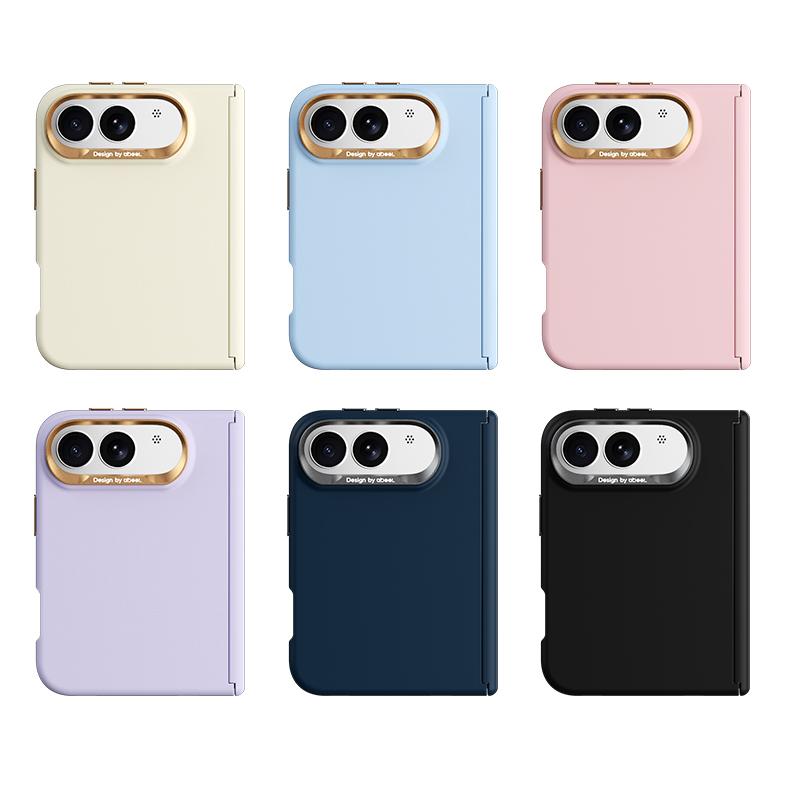 For iPhone Duo ABEEL Lightweight Zero Skin Feel Magnetic PC Phone Case - Yellow - EDA010250901D