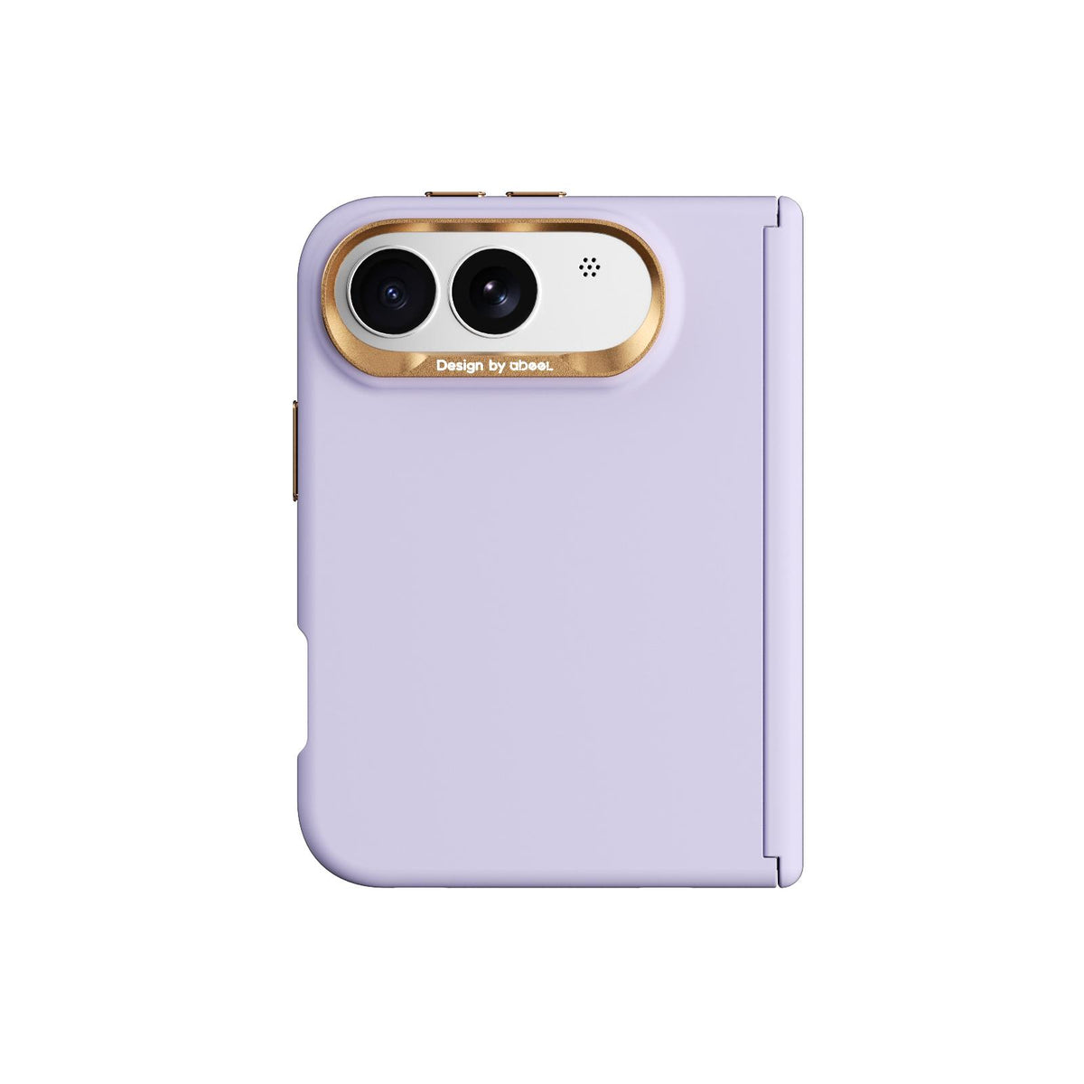For iPhone Duo ABEEL Lightweight Zero Skin Feel Magnetic PC Phone Case - Lilac Purple - EDA010250901E