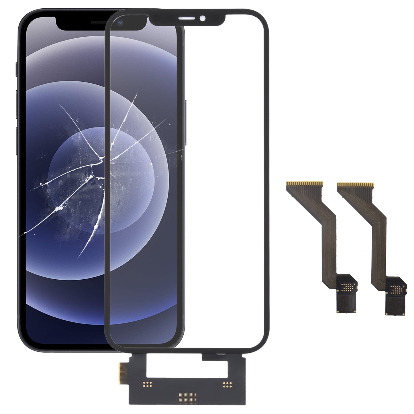 For iPhone 12 mini Touch Panel, Blank Flex Cable, Remove IC Need Professional Maintenance
