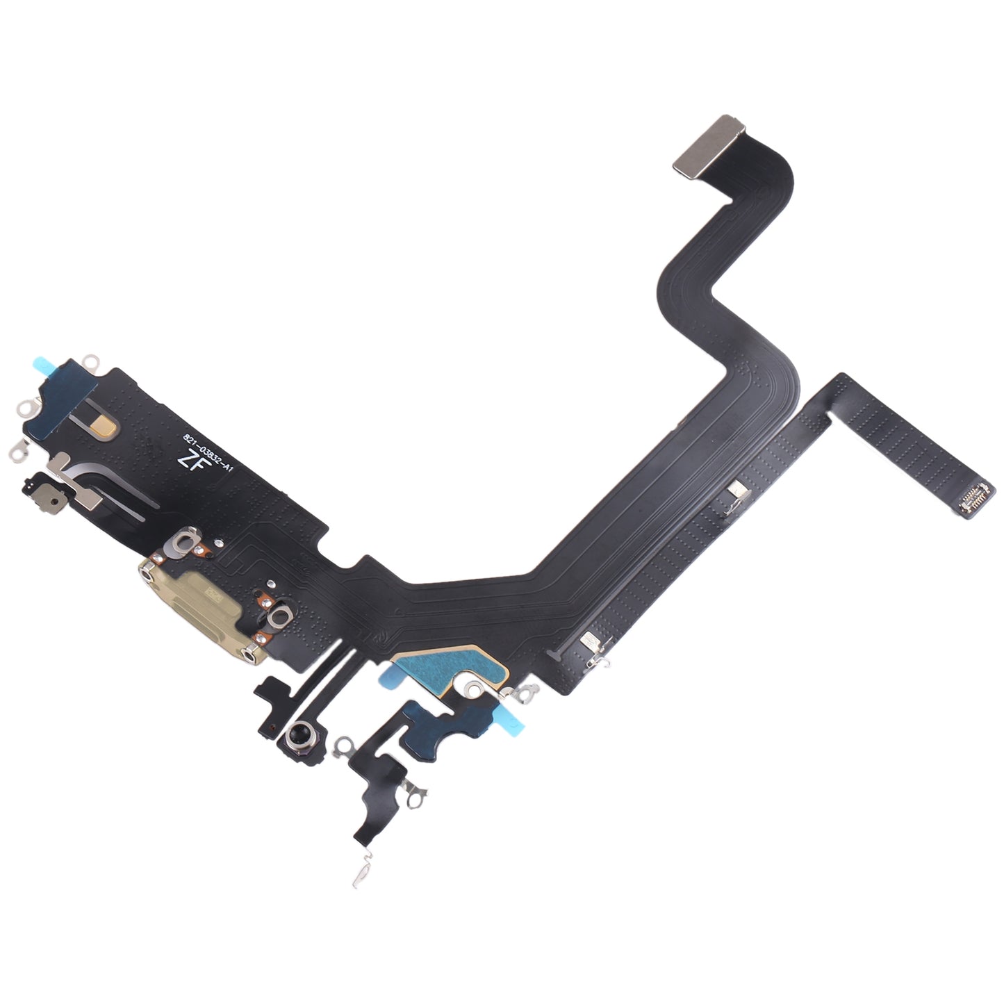 For iPhone 14 Pro Max Charging Port Flex Cable (Gold)