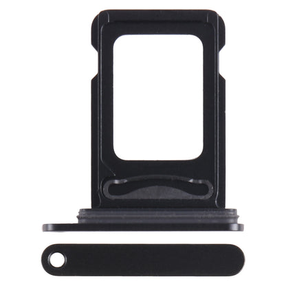 For iPhone 15 Plus SIM + SIM Card Tray (Black)