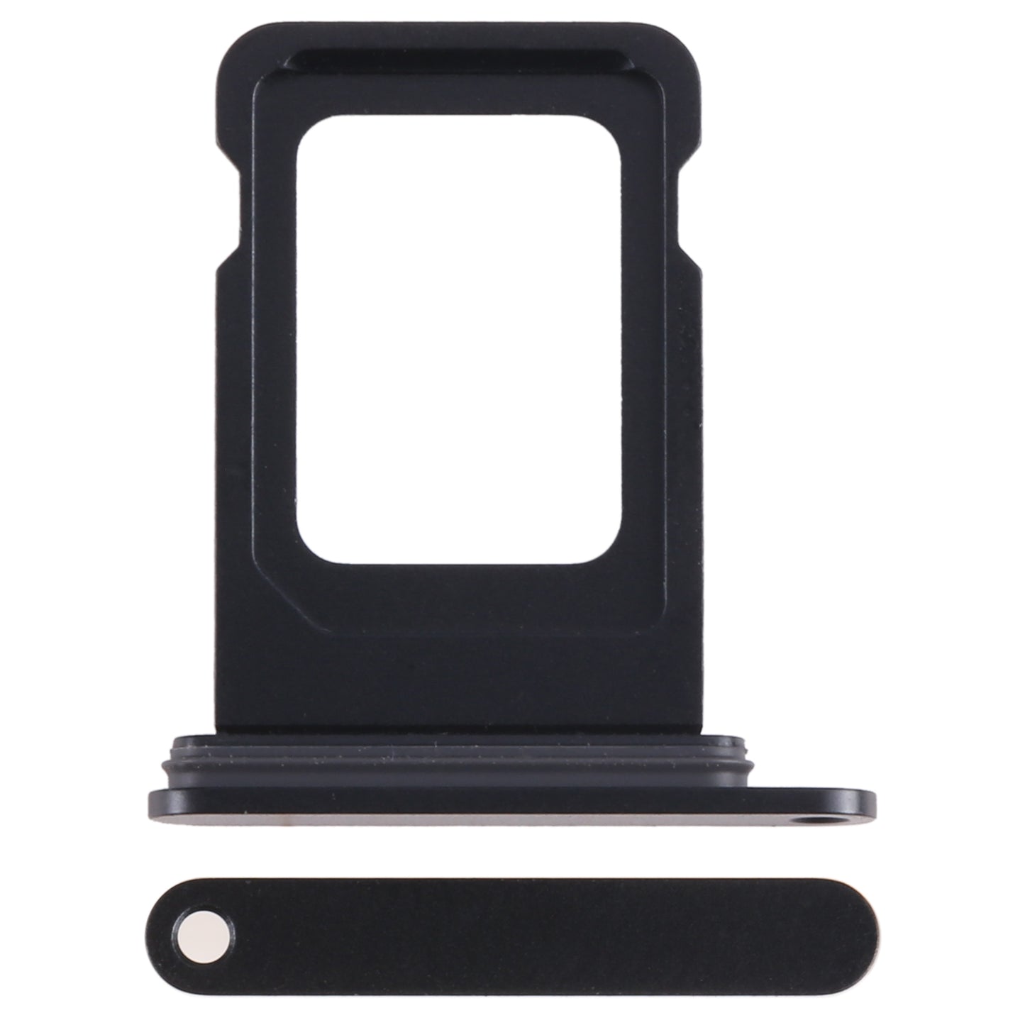 For iPhone 15 Pro SIM Card Tray (Black)