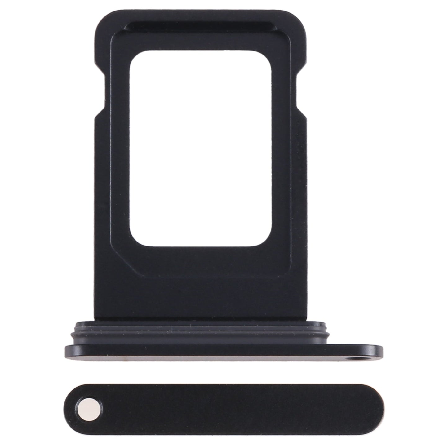 For iPhone 15 Pro SIM Card Tray (Black)