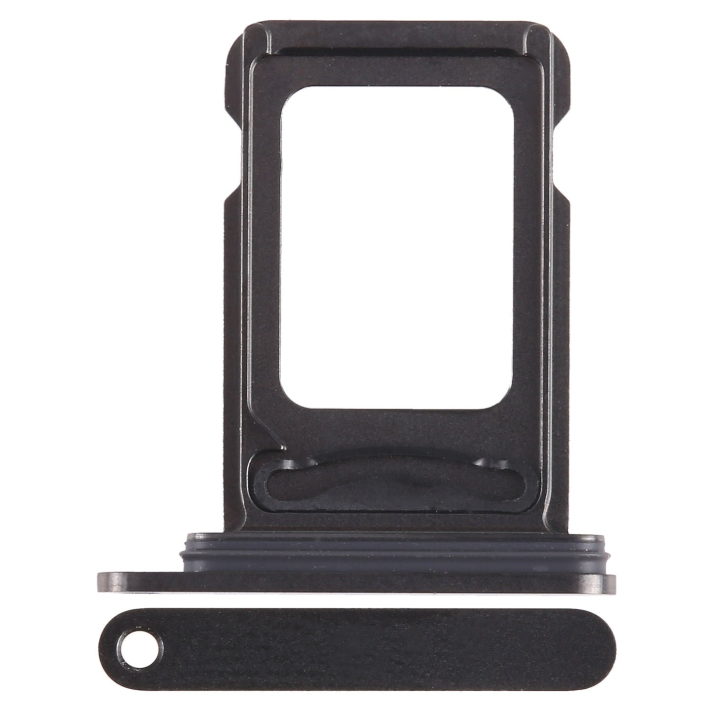 For iPhone 15 Pro Max SIM + SIM Card Tray (Black)