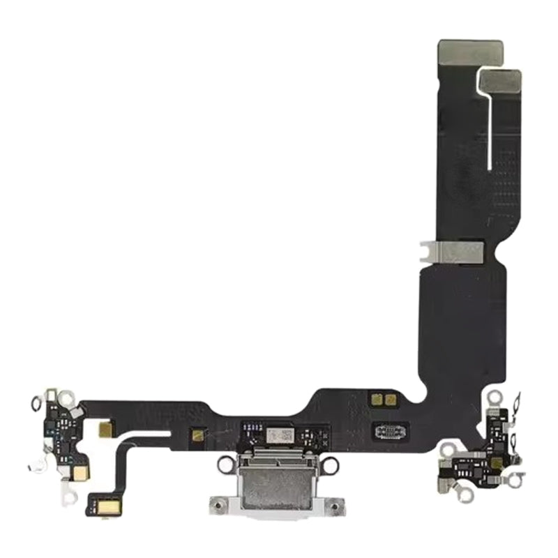 For iPhone 15 Plus Original Charging Port Flex Cable (White)