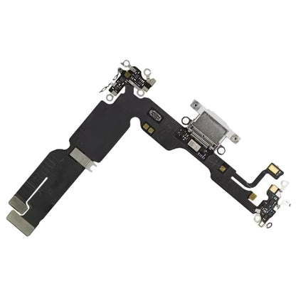 For iPhone 15 Plus Original Charging Port Flex Cable (White)