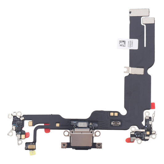 For iPhone 15 Plus Charging Port Flex Cable (Black)