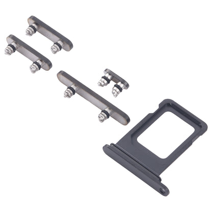 For iPhone 16 Pro Max Original SIM Card Tray + Side Keys (Black)