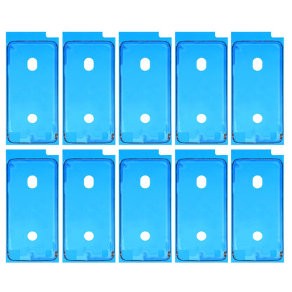 10 PCS LCD Frame Bezel Waterproof Adhesive Stickers for iPhone 8(Black)