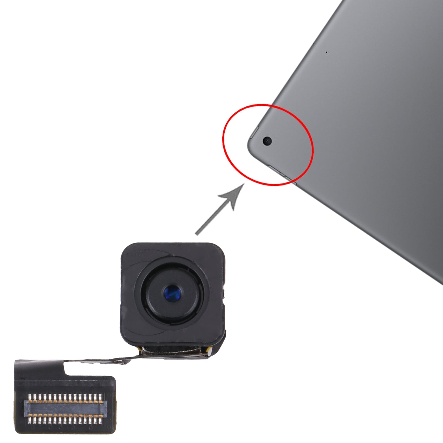 For iPad 10.2 2021 A2603 A2604 Back Facing Camera