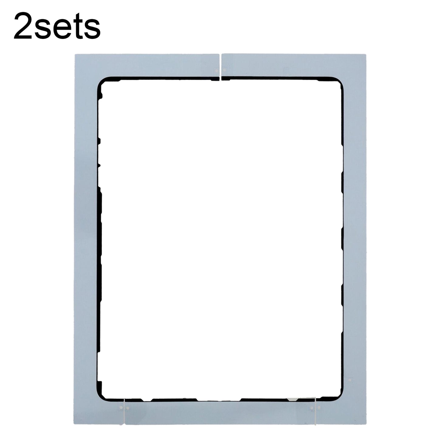 For iPad Pro 12.9 2022 6th 2Sets LCD Front Housing Adhesive