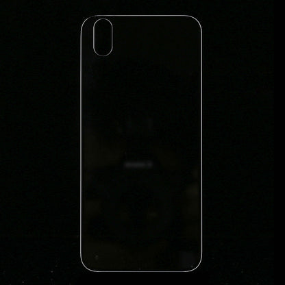 Glass Battery Back Cover for iPhone X(Transparent)