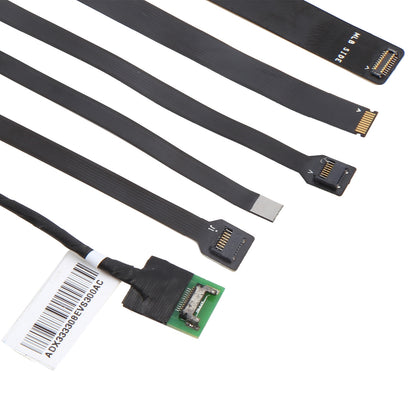 For MacBook Series 6 in 1 Audio Jack / Battery / Microphone / Speaker / Camera / Power Fingerprint Button Extension Testing Flex Cable