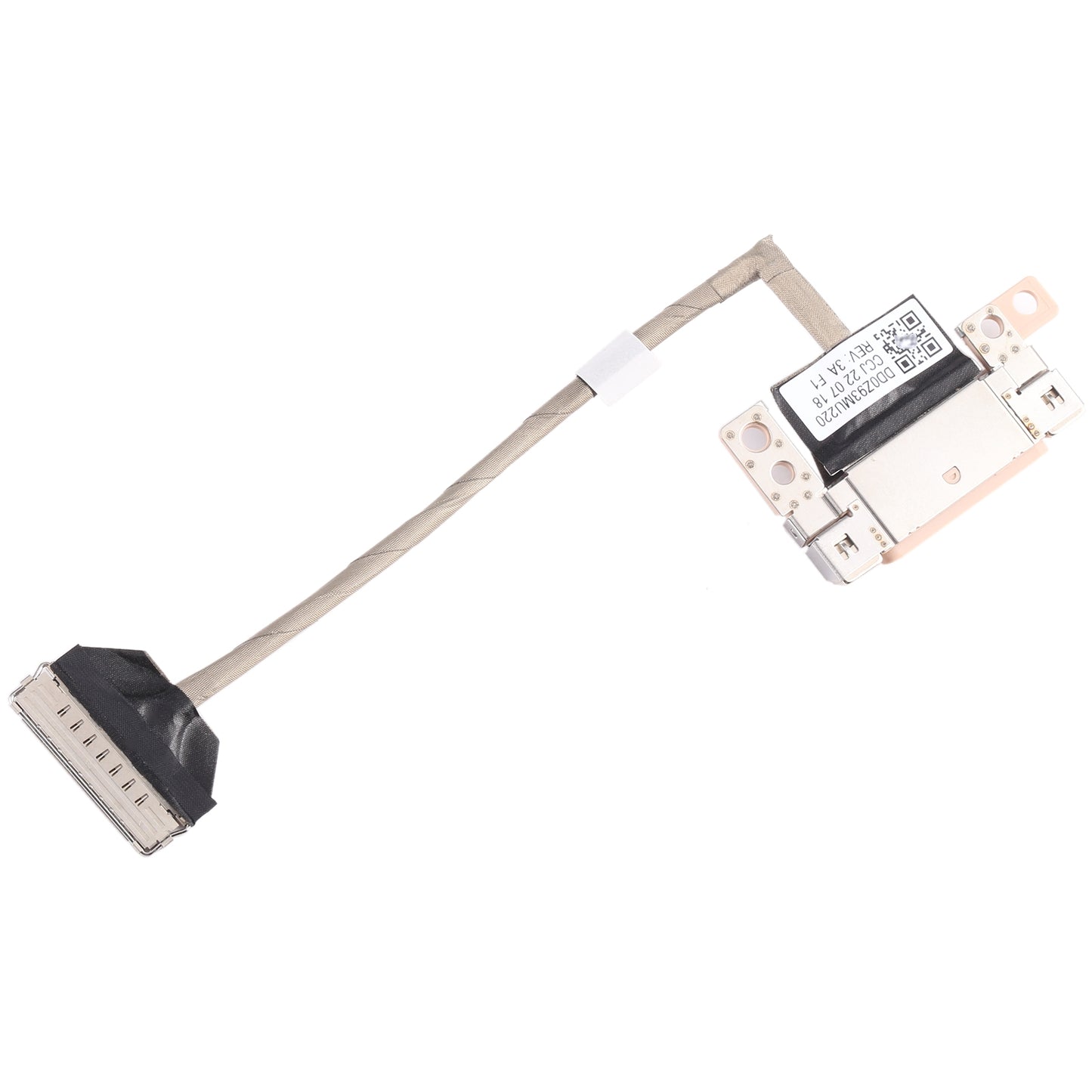 For Microsoft Surface Laptop Go 2 2013 Charging Port Connector Flex Cable (Gold)