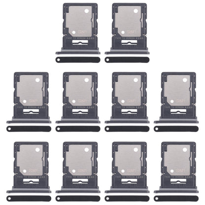 For Xiaomi Redmi Note 14 5G 10pcs Original SIM + SIM / Micro SD Card Tray (Black)