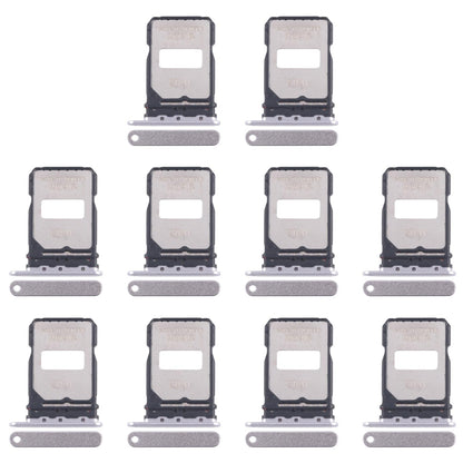 For Xiaomi Poco F7 Ultra 10pcs Original SIM Card Tray + SIM Card Tray (Silver)
