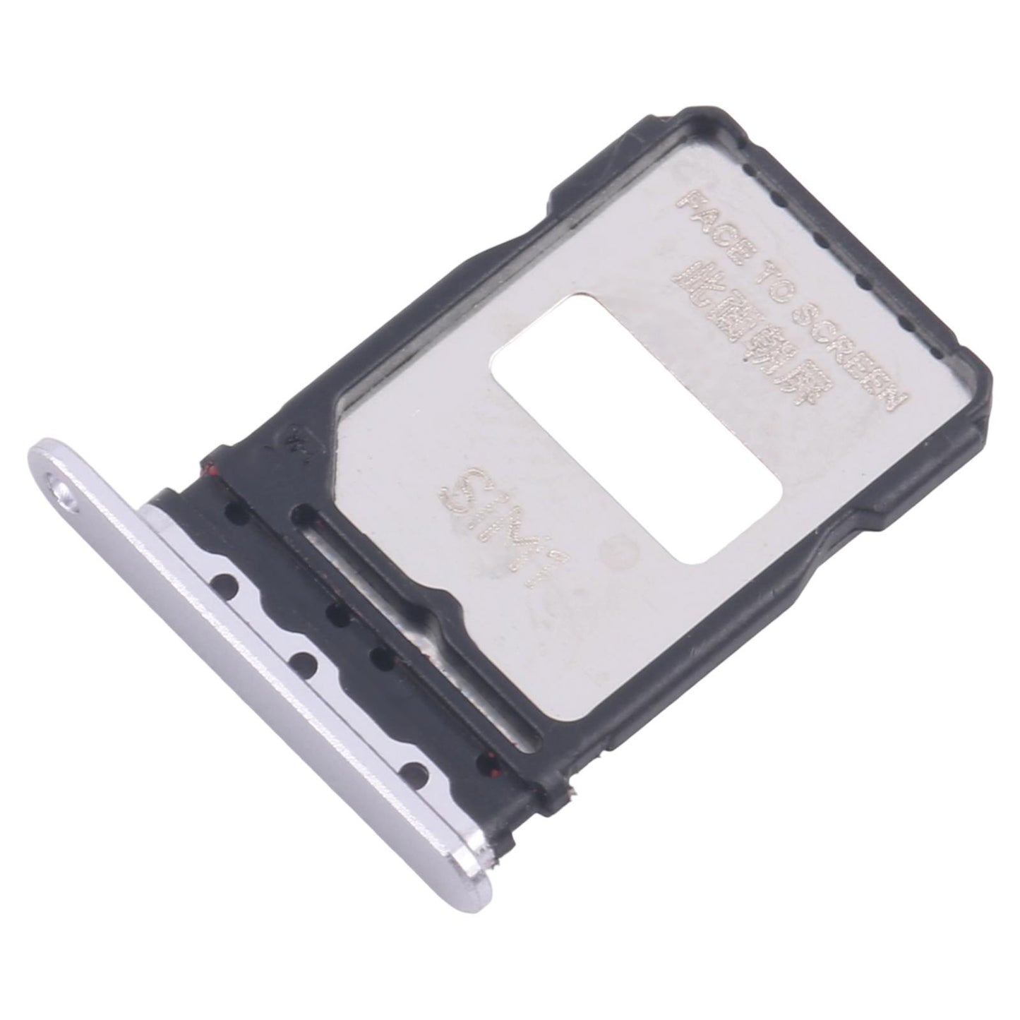 For Xiaomi Poco F7 Ultra 10pcs Original SIM Card Tray + SIM Card Tray (Silver)