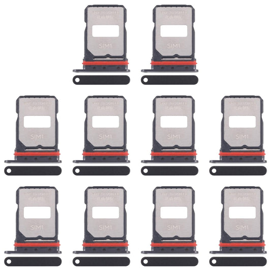 For Xiaomi Redmi K80 Pro 10pcs Original SIM Card Tray + SIM Card Tray (Frosted Black)