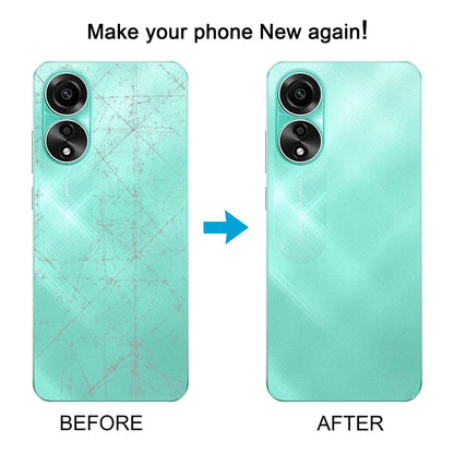 For OPPO A78 4G Original Battery Back Cover with Camera Lens Frame(Green)