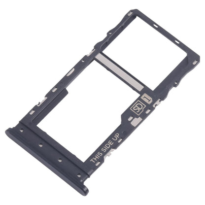 For Motorola Moto G 2022 10pcs Original SIM + Micro SD Card Tray (Black)