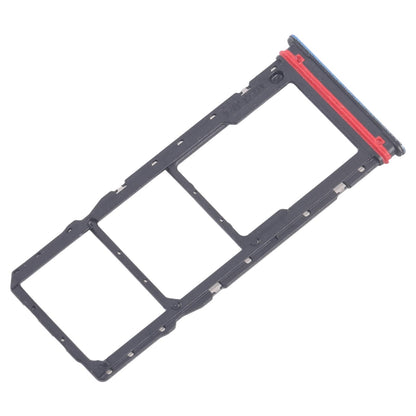 For Motorola Moto G04s 10pcs Original SIM Card Tray + SIM Card Tray + Micro SD Card Tray (Blue)