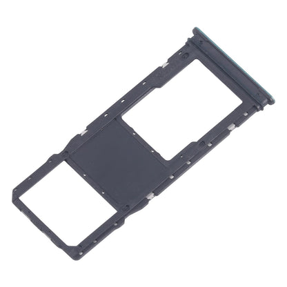 For Motorola Moto G04 10pcs Original SIM Card Tray + Micro SD Card Tray (Green)