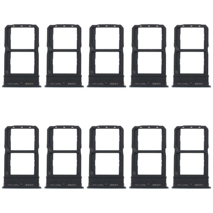 For vivo iQOO Neo5 Lite V2118A 10pcs Original SIM Card Tray + SIM Card Tray (Silver)