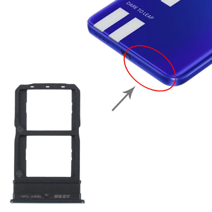 For vivo iQOO Neo5 Lite V2118A 10pcs Original SIM Card Tray + SIM Card Tray (Silver)