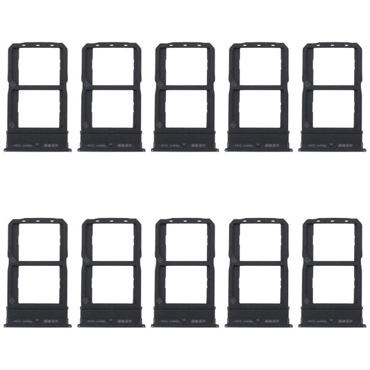 For vivo iQOO Neo5 Lite V2118A 10pcs Original SIM Card Tray + SIM Card Tray (Silver)