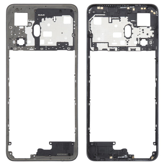 For Realme C55 4G RMX3710 Middle Frame Bezel Plate (Black)