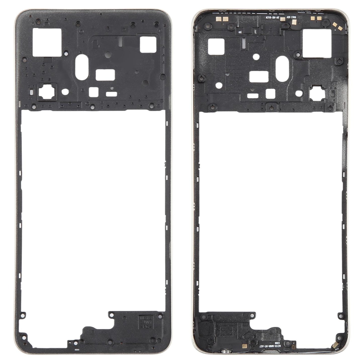 For Realme C55 4G RMX3710 Middle Frame Bezel Plate (Gold)