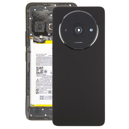 For Xiaomi Redmi A3 4G OEM Battery Back Cover with Camera Lens Frame(Black)