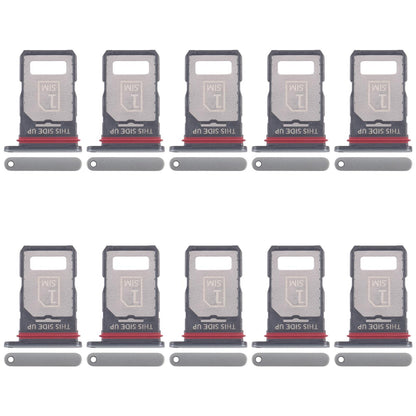 For Motorola Edge 60 Pro 10pcs Original SIM Card Tray + SIM Card Tray (Green)