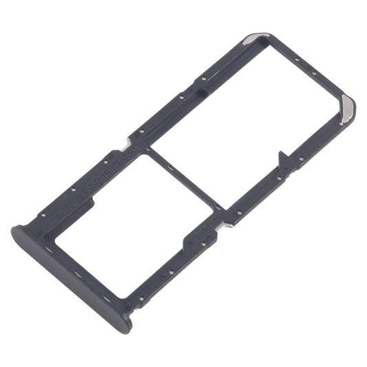 For OPPO Reno7 4G CPH2363 10pcs Original SIM Card Tray + SIM Card Tray + Micro SD Card Tray (Black)