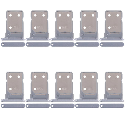 For OPPO Reno8 5G CPH2359 10pcs Original SIM Card Tray + SIM Card Tray (Blue)