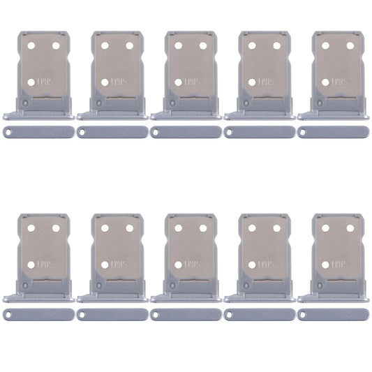 For OPPO Reno8 5G CPH2359 10pcs Original SIM Card Tray + SIM Card Tray (Blue)