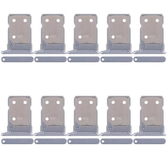 For OPPO Reno8 5G CPH2359 10pcs Original SIM Card Tray + SIM Card Tray (Blue)