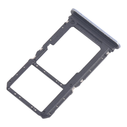 For OPPO F25 Pro 10pcs Original SIM Card Tray + SIM Card Tray / Micro SD Card Tray (Blue)