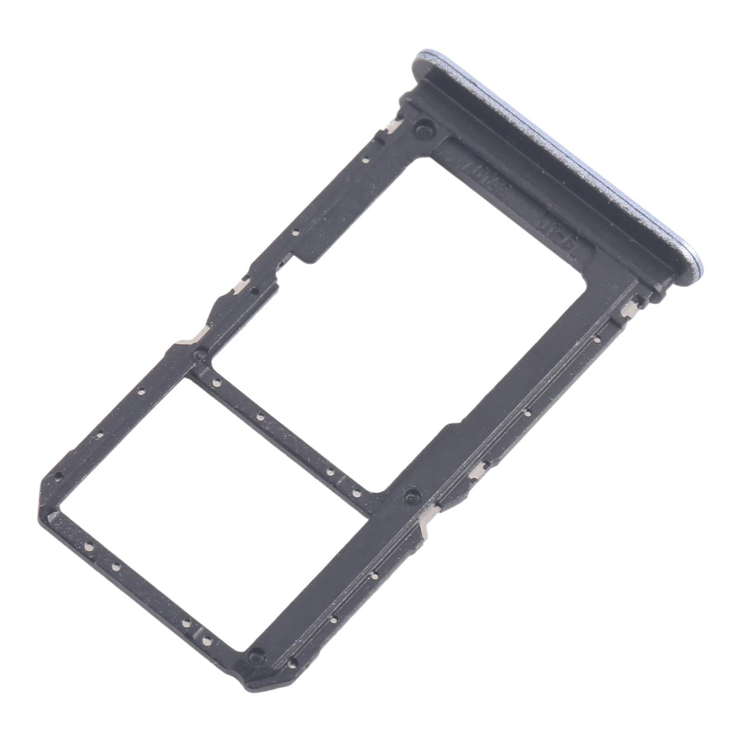 For OPPO Reno11 F CPH2603 10pcs Original SIM Card Tray + SIM Card Tray / Micro SD Card Tray (Blue)