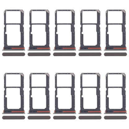 For OPPO A5 Energy 10pcs Original SIM Card Tray + SIM Card Tray / Micro SD Card Tray (Gold)