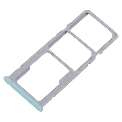 For Realme Note 50 RMX3834 10pcs Original SIM Card Tray + SIM Card Tray + Micro SD Card Tray (Green)