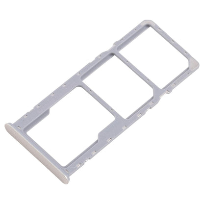 For Realme Note 50 RMX3834 10pcs Original SIM Card Tray + SIM Card Tray + Micro SD Card Tray (Gold)
