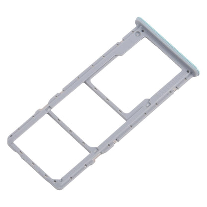 For Realme C53 India RMX3762 10pcs Original SIM Card Tray + SIM Card Tray + Micro SD Card Tray (Green)