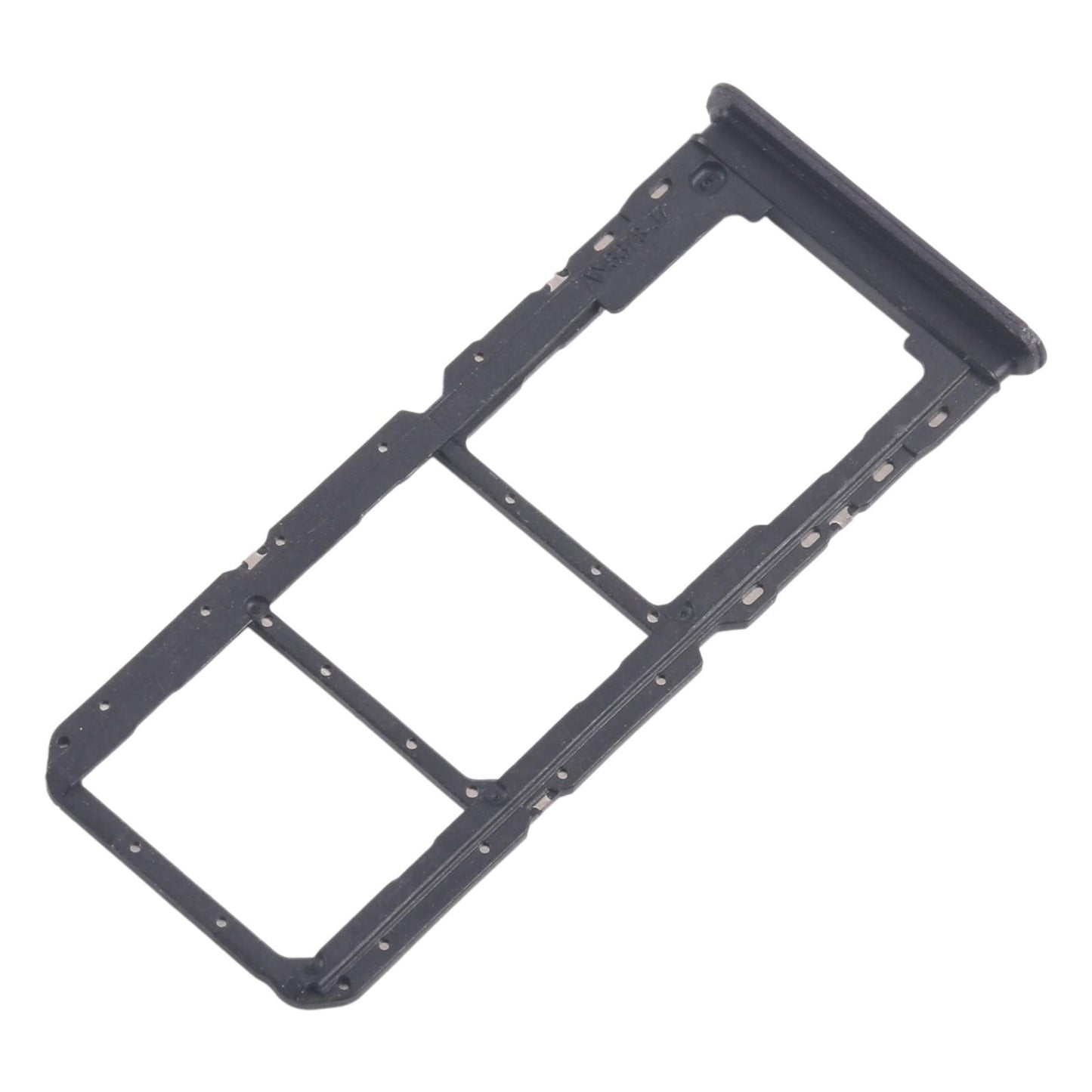 For Realme Note 60x 4G RMX3938 10pcs Original SIM Card Tray + SIM Card Tray + Micro SD Card Tray (Purple)