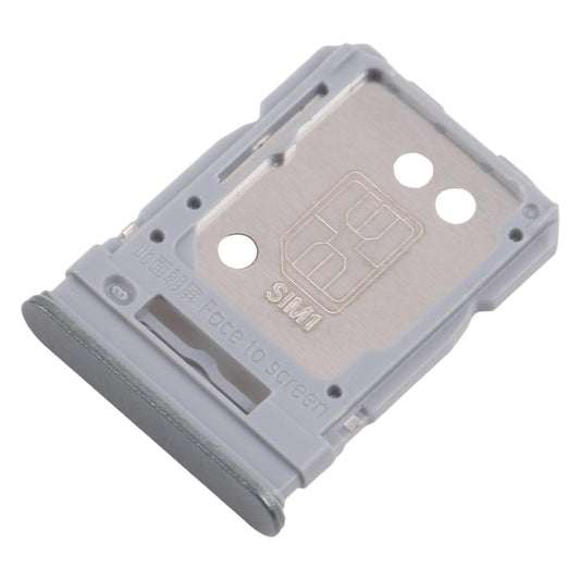 For Realme 12+ 5G RMX3867 10pcs Original SIM Card Tray + SIM Card Tray / Micro SD Card Tray (Dark Green)