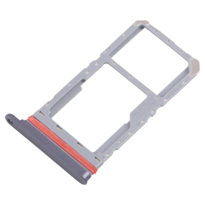 For Realme 13 5G RMX3951 10pcs Original SIM Card Tray + SIM Card Tray / Micro SD Card Tray (Black)
