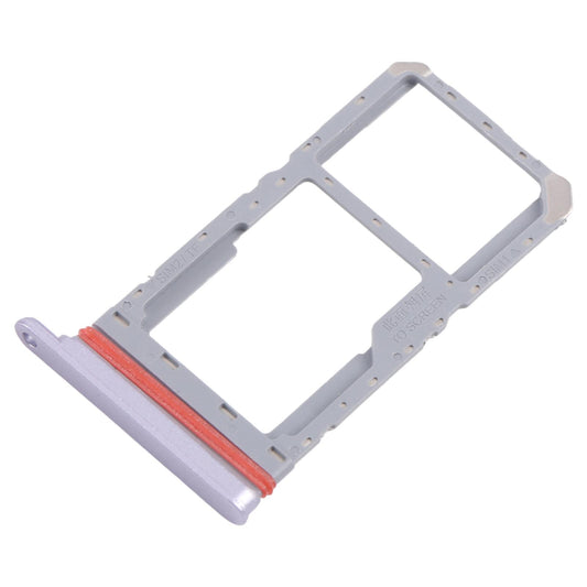For Realme 13 5G RMX3951 10pcs Original SIM Card Tray + SIM Card Tray / Micro SD Card Tray (Pink)