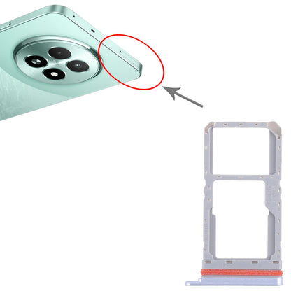 For Realme 13 5G RMX3951 10pcs Original SIM Card Tray + SIM Card Tray / Micro SD Card Tray (Blue)