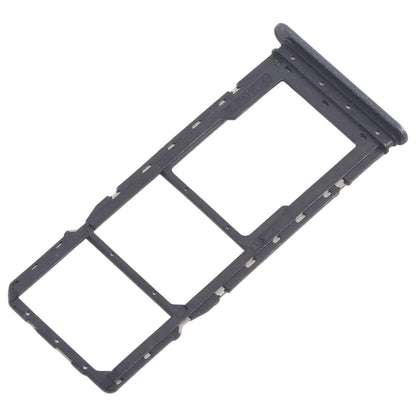 For Realme C65 4G RMX3910 10pcs Original SIM Card Tray + SIM Card Tray + Micro SD Card Tray (Black)